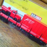 47101 (HO) BRAWA ПЛАТФОРМА С КОНТЕЙНЕРОМ DB V ЭПОХА