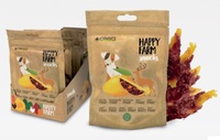Ласощі м ясні  HAPPY FARM, оленина з манго,80гр