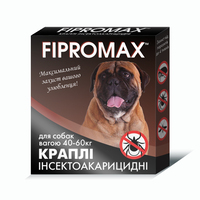 Краплі FIPROMAX д/собак велик. вагою  40-60 кг