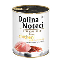 Консерва Dolina Noteci Premium Pure для собак алергіків з куркою та корич. рисом