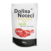 Пауч Dolina Noteci  Premium Pure для собак алергіків з ягням,500 гр