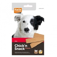 Karlie-Flamingo CHICK"N SNACK STRIPS полоски сыр лакомства для собак