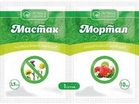 Гербіцид Мастак р. к. 3,5 мл + Мортал к. с.10 мл