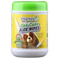 Espree Aloe Ear Care Pet Wipes 60шт