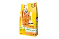 FRISKIES® INDOOR (ФРІСКІС ІНДОР). З КУРКОЮ, ОВОЧАМИ ТА САДОВОЮ ТРАВОЮ