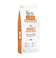 Brit Care Adult Medium Breed для собак середніх порід з ягнятком та рисом