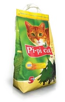 Наполнитель древесный для котов «Pi-pi cat» Лесной