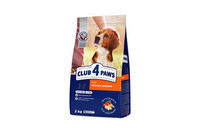 CLUB 4 PAWS ПРЕМІУМ ДЛЯ СЕРЕДНІХ ПОРІД. ПОВНОРАЦІОННИЙ СУХИЙ КОРМ ДЛЯ ДОРОСЛИХ СОБАК 14КГ