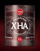 Хна для бровей и биотату "VIVA" коричневая 15 г