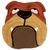 Petstages BullDog Ball Игрушка-пищалка для средних и крупных пород собак "Бульдог"