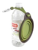 DEXAS Travel Cup with Bottle Holder & Carabiner - Миска складная для путешествий с карабином и фиксатором