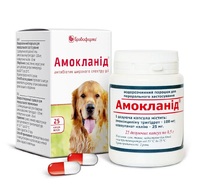Амокланід 25шт. капсул. 0,5 гр. 