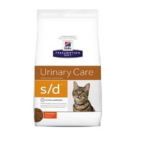 PD Feline S/D при розчиненні струвітних каменів та кристалів