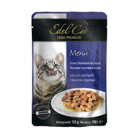 Edel Cat pouch лосось і форель у соусі 100г