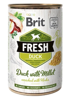 Brit Fresh Duck with Millet для собак з качкою та пшоном 400г