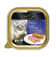 Edel Cat k паштет лосось та форель 100г
