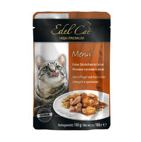 Edel Cat pouch птах і кролик в желе 100г