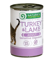 Nature's Protection Cat Sensitive Digestion Turkey&Lamb влажный корм