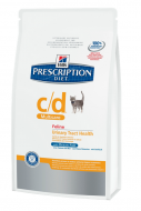 Hills PD Feline C/D Hills Лікувальний корм для котів з рибою