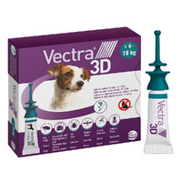 Вектра 3D краплі для собак 4-10 кг
