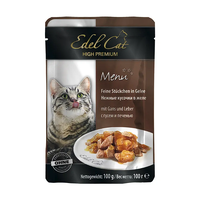 Edel Cat pouch гусак і печінка в желе 100г
