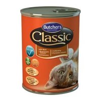 Butchers Бутчерс Кэт Классик 400г конс. говядина кусочки