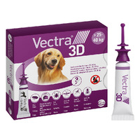 Вектра 3D краплі для собак 25-40 кг