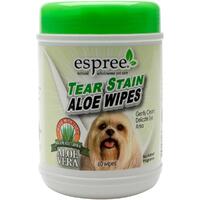  Espree Aloe Tear Stain Wipes 60шт
