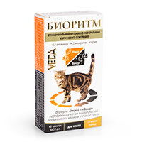 БИОРИТМ со вкусом курицы для кошек