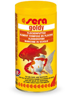 Sera Goldy - Корм для золотих рибок. Пластівці