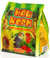 НАШ КОРМ Для середніх папуг