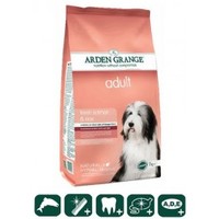 Arden Grange (Арден Грендж) Adult Salmon & Rice - сухой корм для собак с чувствительным желудком и кожей (с лососем и рисом)
