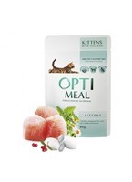 OptiMeal (Оптиміл) конс.корм для кошенят з куркою