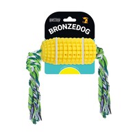Игрушка для собак Bronzedog PetFun Кукуруза с канатом