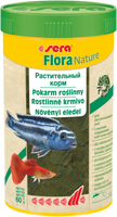 Sera Flora Nature - корм рослинний зі спіруліною. Пластівці 