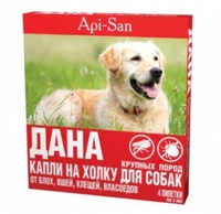 Дана капли для собак крупных пород