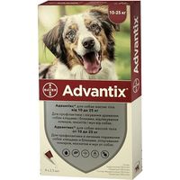 Bayer Advantix для собак (упаковка 4 пипетки)