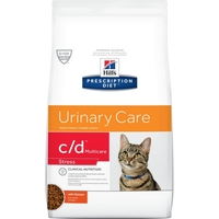 Hills Feline C/D Mul Strs Лікувальний корм для котів з куркою