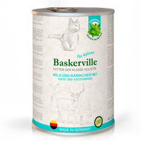 Консерва Baskerville для котів оленина з кроликом 400 г