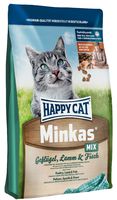 Happy Cat Мінкас Мікс, 10кг 3 вида корма Хэппи Кэт