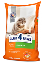 Клуб 4 Лапы Premium Adult Chicken Сухой корм для взрослых кошек с курицей 