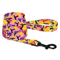 Повідець для собак BronzeDog Urban Camo Нейлоновий Помаранчевий