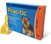 Novartis Prac-tic (Прак-тик) для собак 2 - 4,5 кг