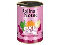 Dolina Noteci для собак з качкою та перепелом 400 г