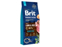 Brit Premium Sensitive для собак з чутливим травленням, ягня та рис 15 кг