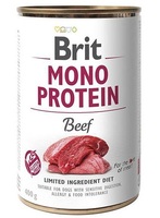 Brit Mono Protein Beef для собак при харчовій алергії з яловичиною 400г