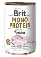 Brit Mono Protein Rabbit для собак при харчовій алергії з кроликом 400г