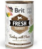 Brit Fresh Turkey with Peas для собак з індичкою та горошком 400г