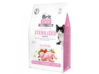 Brit Care Grain-Free Sterilized Sensitive для кішок з кроликом